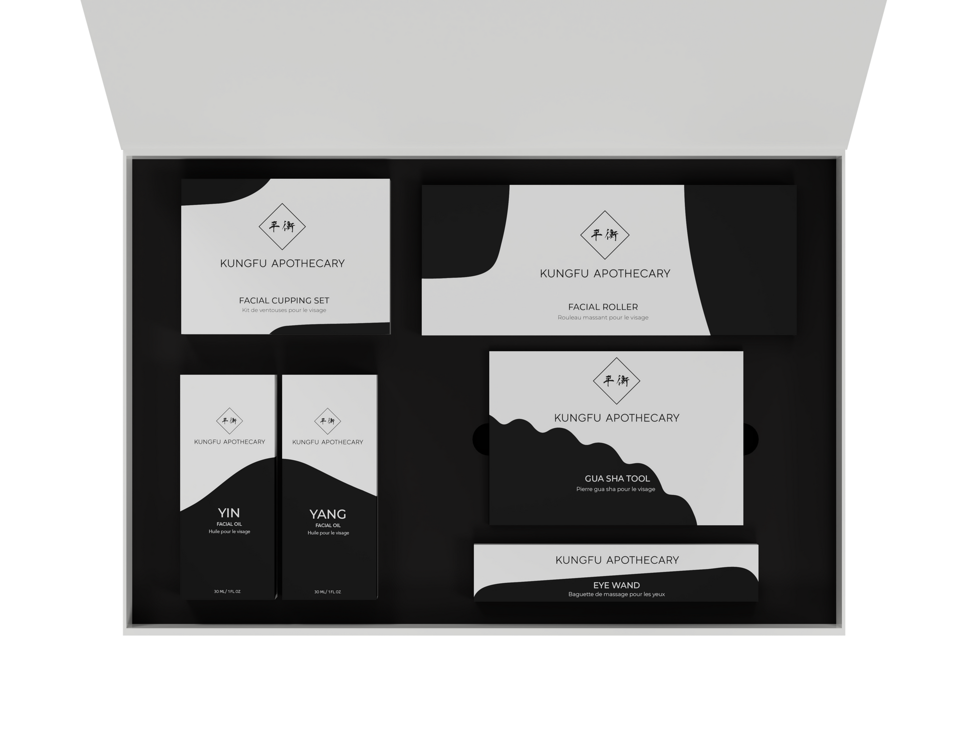 Complete facial Gua Sha system