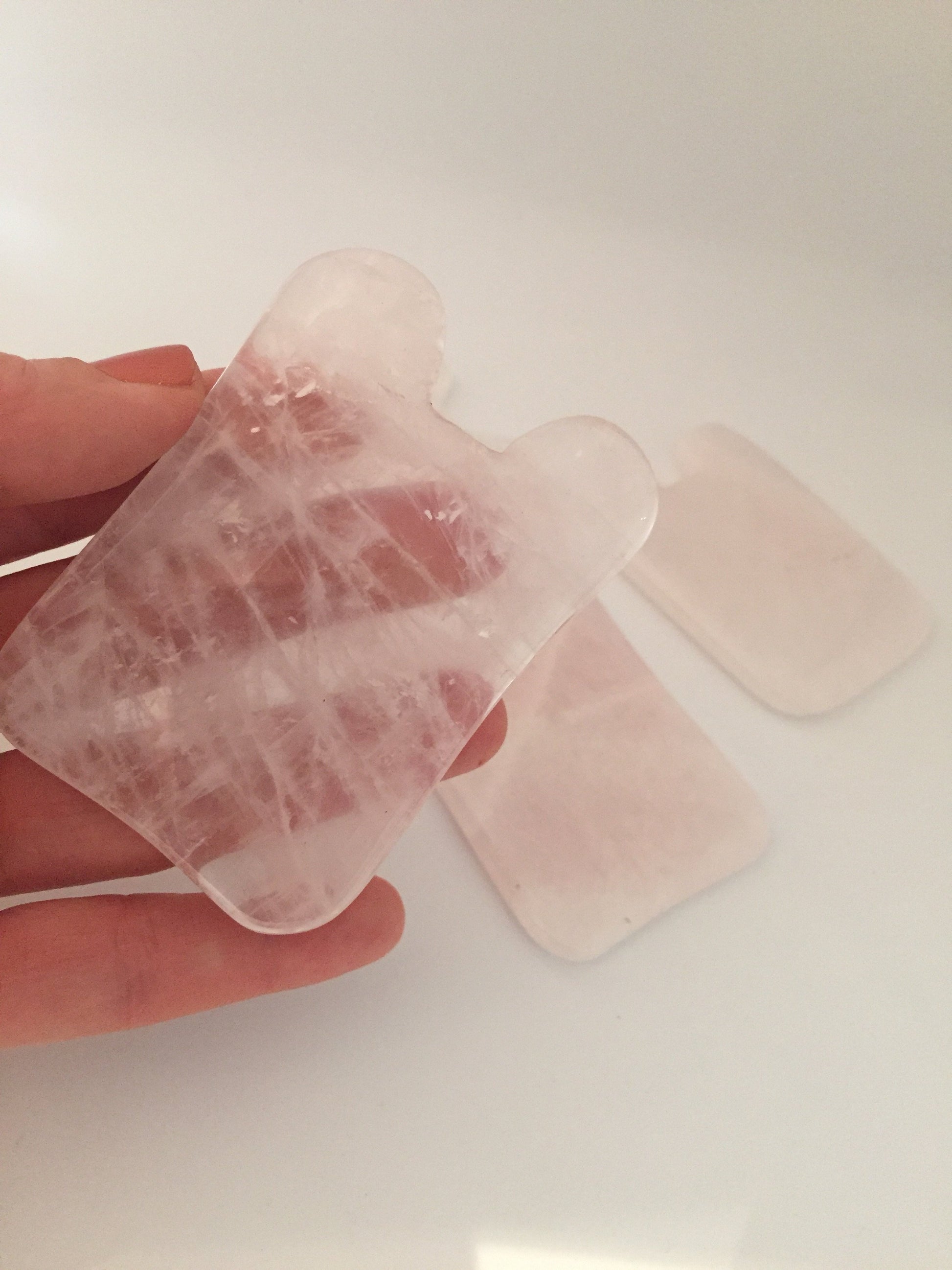 Rose Quartz Gua Sha - U Shape